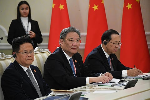 Minister of Commerce of China Wang Wentao at the 2024 BRICS Summit