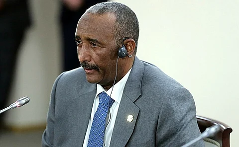 Abdel Fattah al-Burhan, the defacto leader of Sudan.