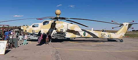 MI-28 Operated by the Algerian Air force