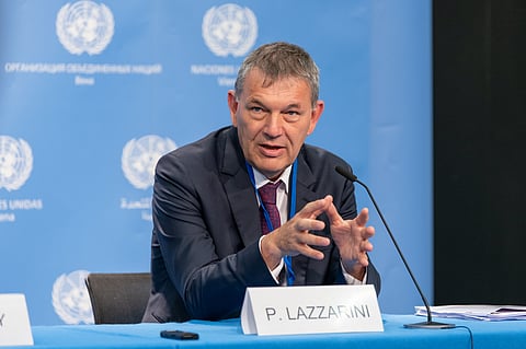 Commissioner-General of the UN Relief and Works Agency for Palestine Refugees in the Near East (UNRWA) Philippe Lazzarini