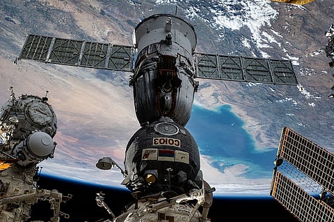 The Soyuz MS-26 spacecraft March 24, 2025