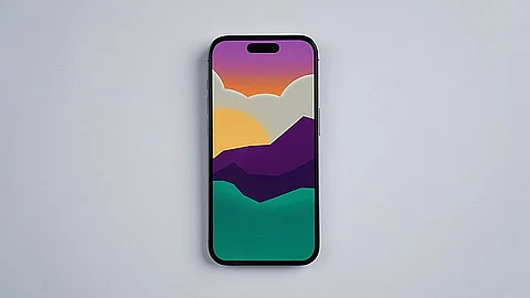 An iPhone