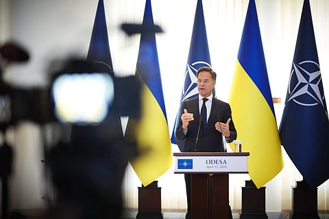 Rutte Reaffirms "Unwavering" Support for Ukraine During Visit to Odesa