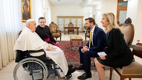 JD Vance Meets Pope Francis in Vatican Amid Pontiff’s Recovery