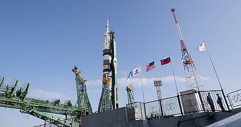 Expedition 73 Soyuz Rollout