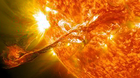 Magnificent CME Erupts on the Sun.