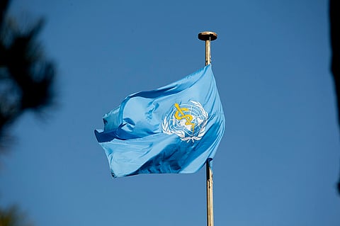 World Health Organisation flag