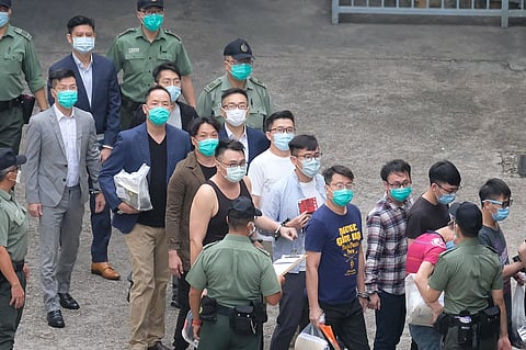 Arrestees of Hong Kong 47 May 2021