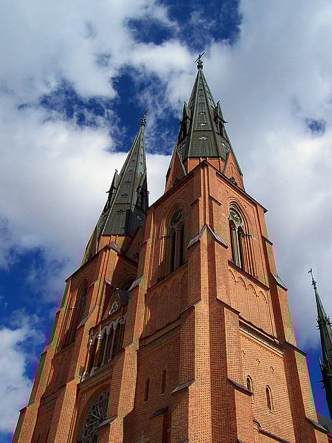 Towers of the Uppsala Cathedral