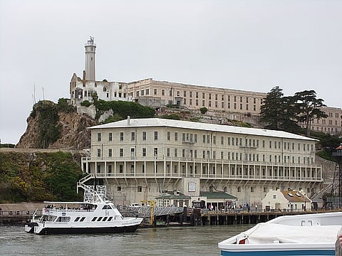 Alcatraz Prison.