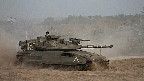 IDF soliders preparing for ground activity in Gaza.
