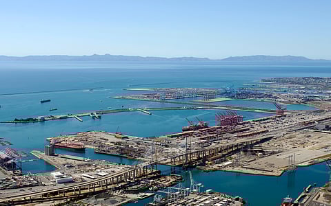 The Port of Long Beach, California