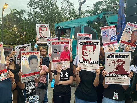 Rally for justice for Extrajudicial killing victims on Duterte's birthday, March 28, 2025