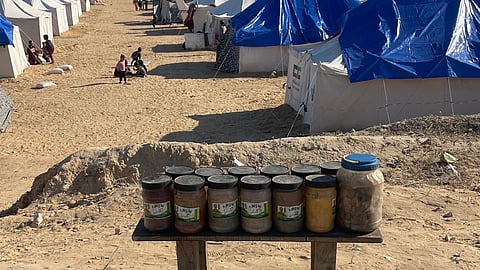 Food aid for Gaza residents
