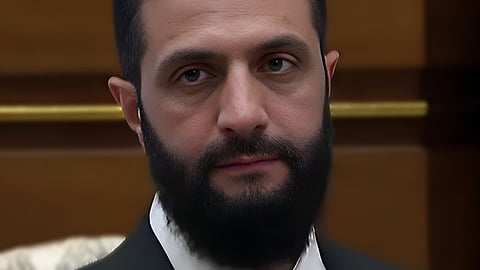 Syrian President Ahmed al-Sharaa