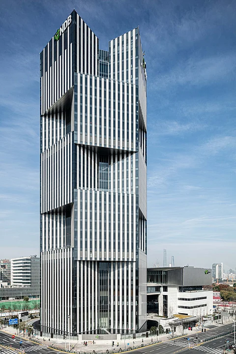 New Development Bank (BRICS Bank) headquarters in Shanghai, China.