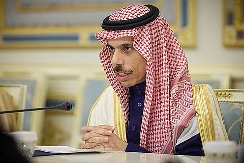 Prince Faisal bin Farhan Al Saud, Minister of Foreign Affairs of the Kingdom of Saudi Arabia.