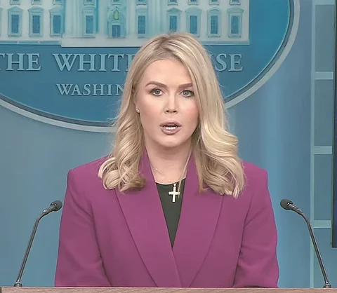 White House Press Secretary Karoline Leavitt