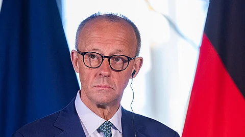Prime Minister Petteri Orpo and Friedrich Merz met in Turku, Finland, 27 May 2025