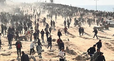 GHF extends its closure for a second day, after hundreds of starving Palestinians were killed and wounded seeking aid at its distribution points.