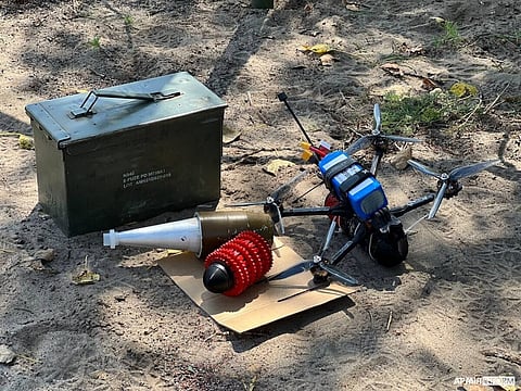 Ukrainian FPV drones