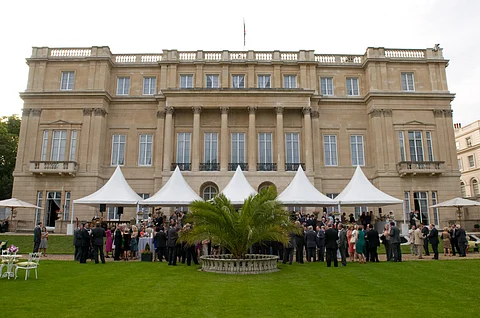 Lancaster House, where talks between the U.S. and China will take place Tuesday