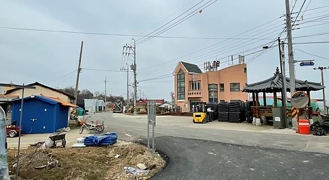 Megaphones and Loudspeakers on Gyodong Near North Korean Border 17 March 2023