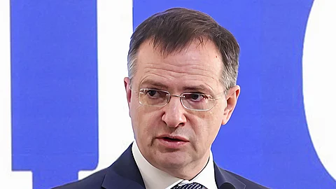 Head of Russia's negotiating team Vladimir Medinsky