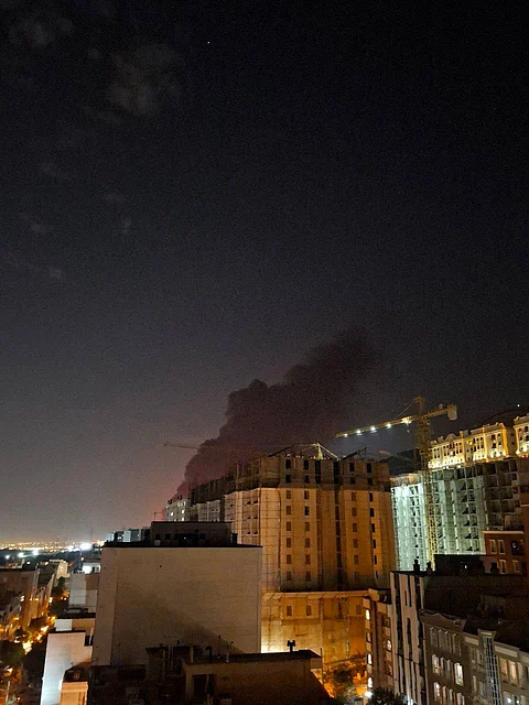 Strikes on Haifa, Saturday night