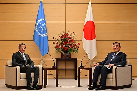 Rafael Grossi, IAEA Director-General, met with Shigeru Ishiba during his official visit to Tokyo, Japan. 20 February 2025