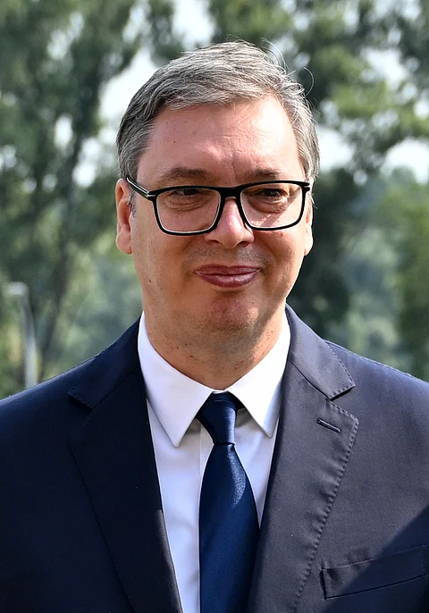 Serbian President Aleksandar Vučić