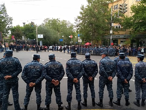 Armenian Police Raid Church Amid Protests Over Land Deal