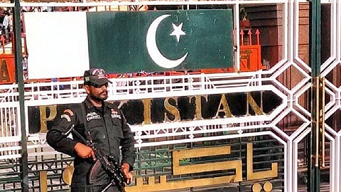 A Pakistan Punjab Ranger at the Wagah border with India.