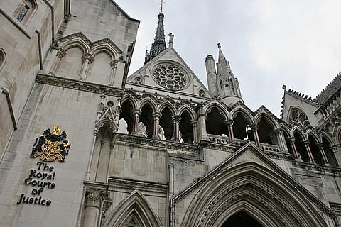 The Royal Courts of Justice, London.