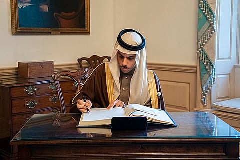 Saudi Foreign Minister Prince Faisal bin Farhan Al Saud