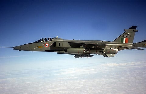 An Indian Air Force (IAF) 14th Squadron SEPECAT (Breguet/BAC) Jaguar GR-1.