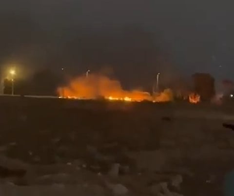 Israeli forces set fire to Taybeh, Ramallah.