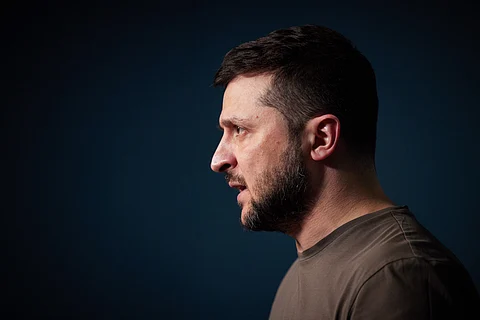 Ukrainian President Volodymyr Zelensky
