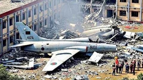 Tragic Air Force Jet Crash Kills 19 at Dhaka College Campus