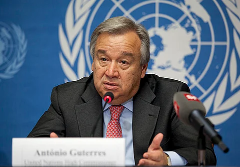 Antonio Guterres.