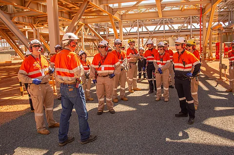 Chevron engineers (For illustrative purposes only)