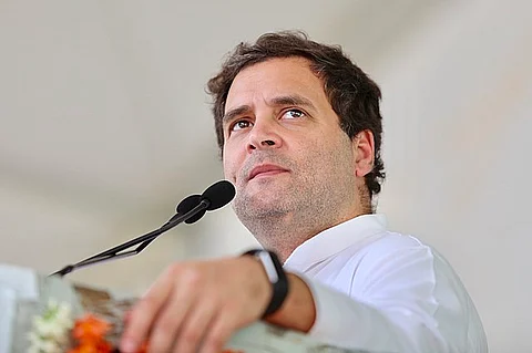 Rahul Gandhi, at Dias, in Karnataka