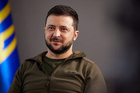 President of Ukraine Zelensky