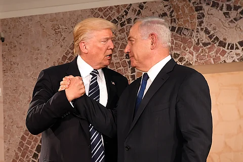 President Donald Trump and Prime Minister Benjamin Netanyahu
