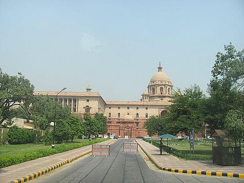 The Indian Parliament.