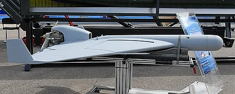 An Israeli Harpy drone, used by India.