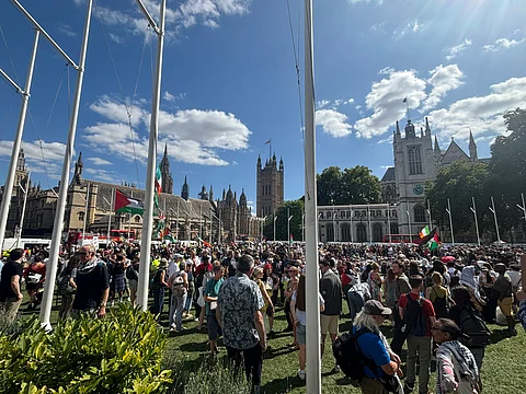 UK Police Arrest Hundreds at Palestine Action Protest in London