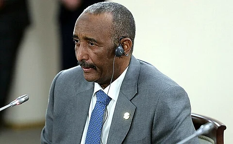 Abdel Fattah Abdelrahman Burhan, leader of the Sudanese military.