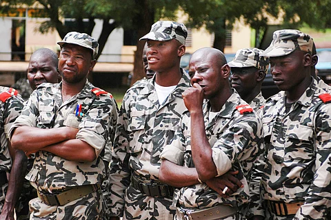 Malian soldiers, 2008