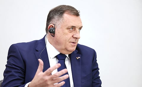 President of the Republika Srpska Milorad Dodik.